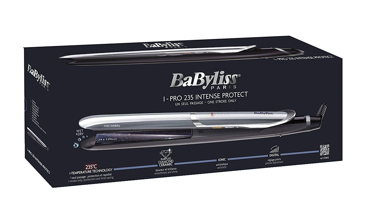 Test et avis du lisseur Babyliss 2 en 1 ST330E Intense Protect