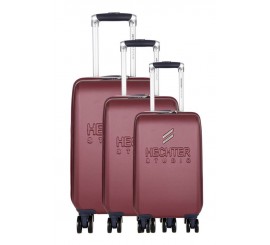 Set de 3 Valises Rigide en ABS DANIEL HECHTER Conti, Petite, Moyenne et Grande