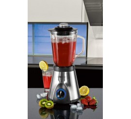 Clatronic UM 3284 Blender Bol Mixeur 4 Vitesses Acier Inox 550 W