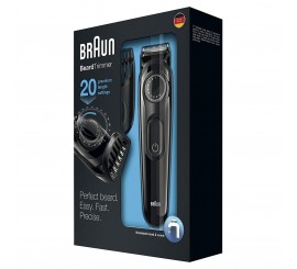 Braun Tondeuse à Barbe BT3020 Noir