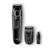 Braun Tondeuse à Barbe BT3020 Noir - Tondeuse Barbe / Cheveux Sans Fil Homme