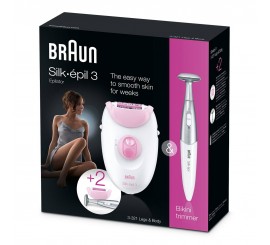 braun epilateur 321