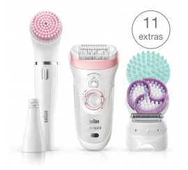 Braun Epilateur Silk-épil Beauty Set 9-985, beauty set 8 accessoires