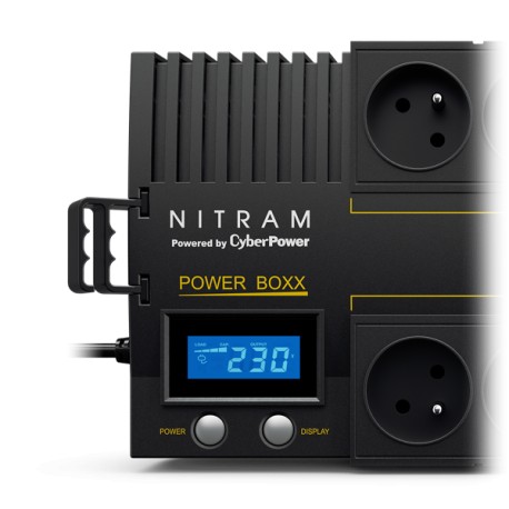 Onduleur NITRAM PB700LCD InLine Tour 700VA/420W