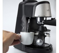Jata CA704 - machine à café avec buse vapeur "Cappuccino" - 3.5 bar