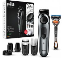 Braun BT7240 Tondeuse électrique Barbe et Cheveux, 39 Réglages de longueur