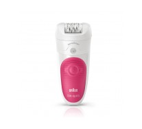 Braun Silk-épil 5 5/500 SensoSmart™ epilator raspberry - Cordless Wet & Dry epilation starter set with 2 extras